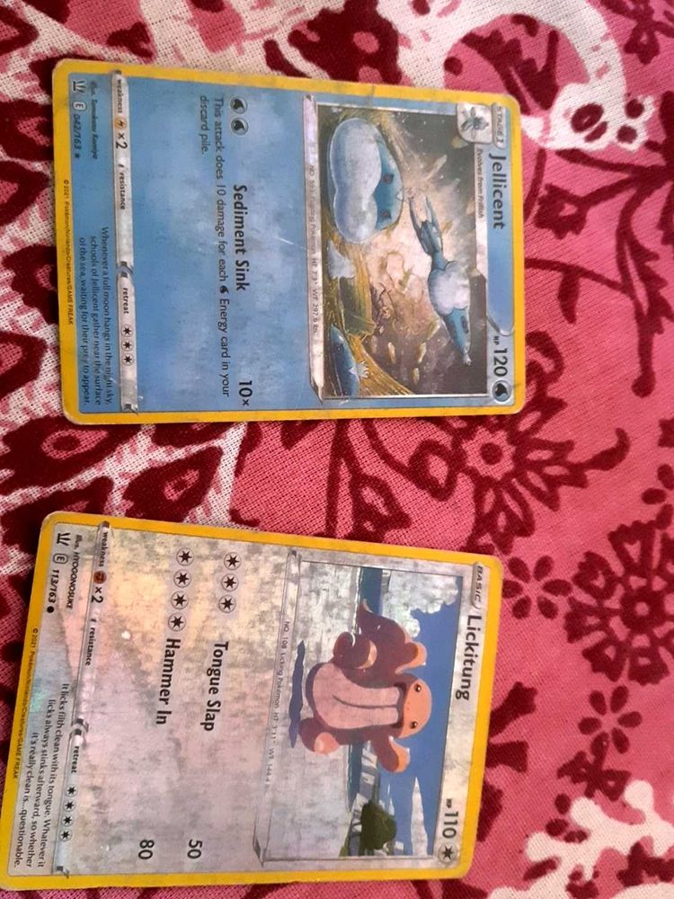 Pokemon Card Pack Of 2 Cards