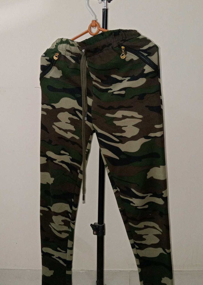 Camo Print Joggers