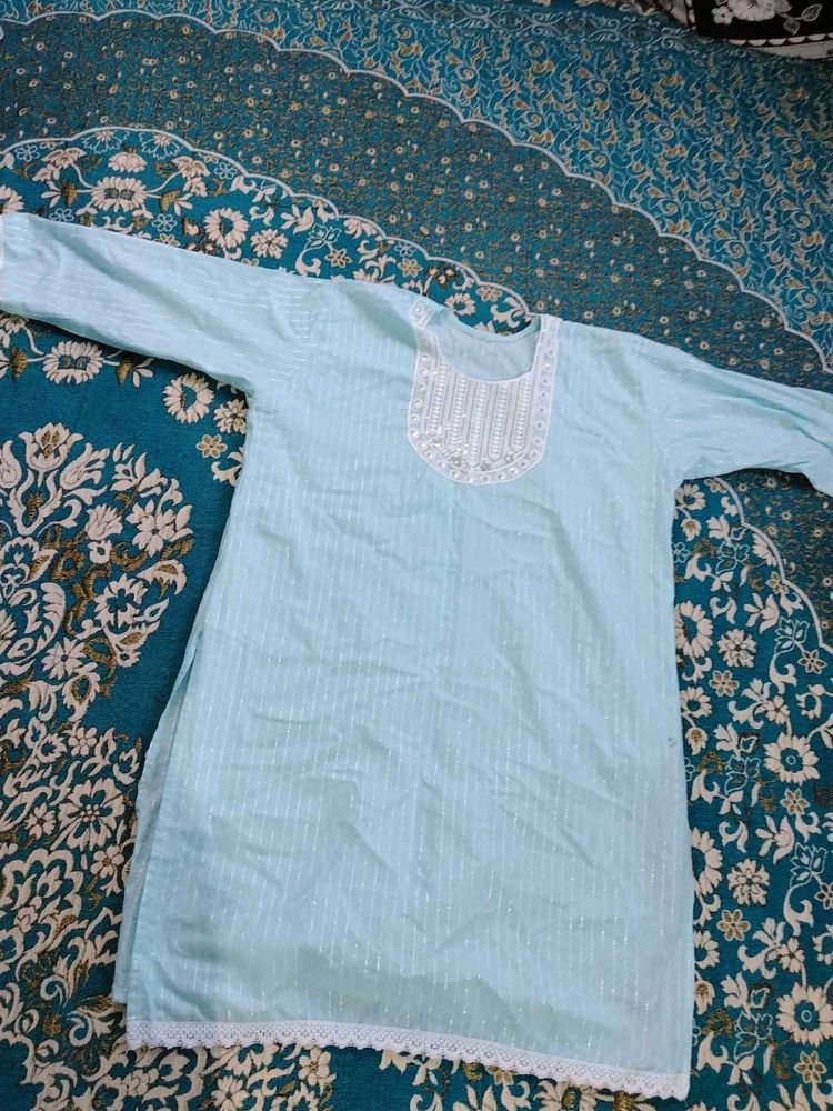 Elegant Light Blue Kurta