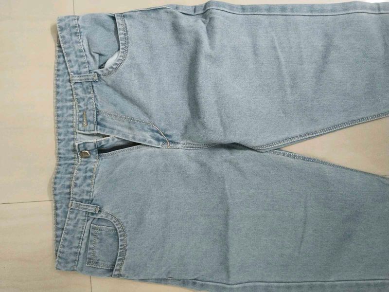 Light Wash Denim Jeans