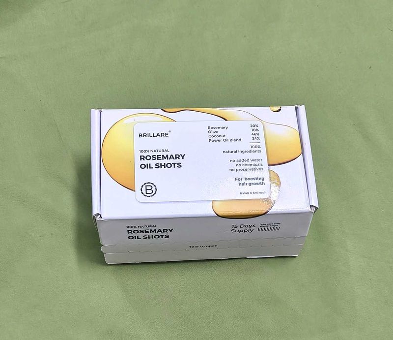 Brillare Rosemary Oil Shots