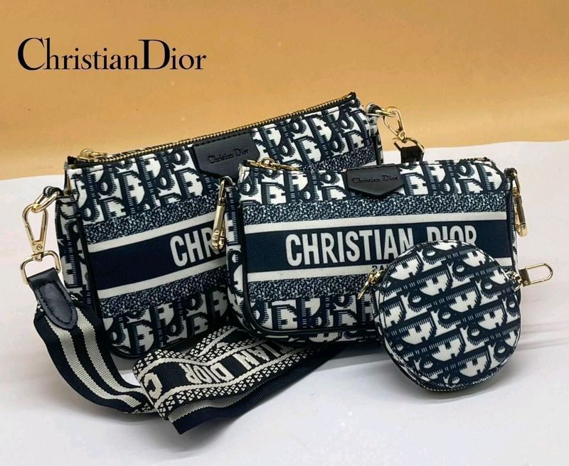 CHRISTIAN DIOR MULTI POCHETTE BAG