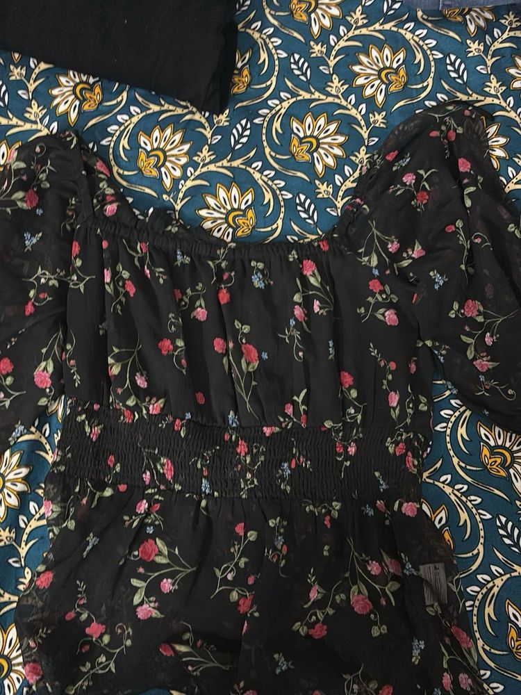 Floral Print Top