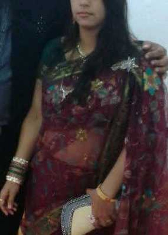 Elegant Floral Saree