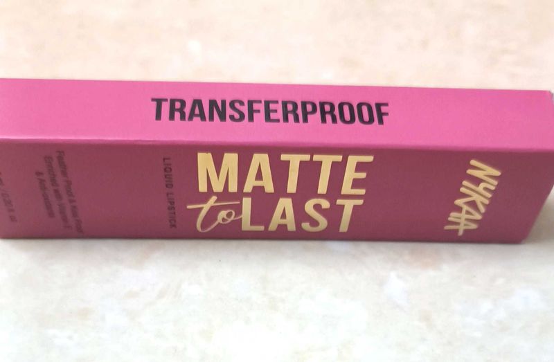 Nykaa Matte To Last Liquid Lipstick -Kashi