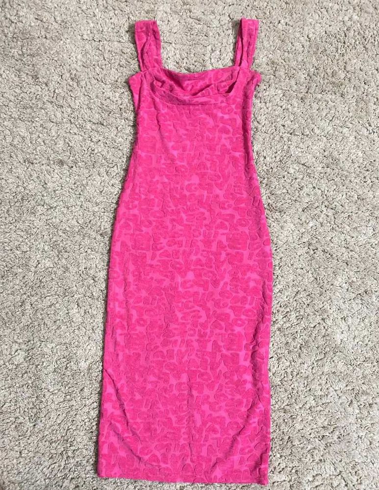 Hot Pink Bodycon Dress