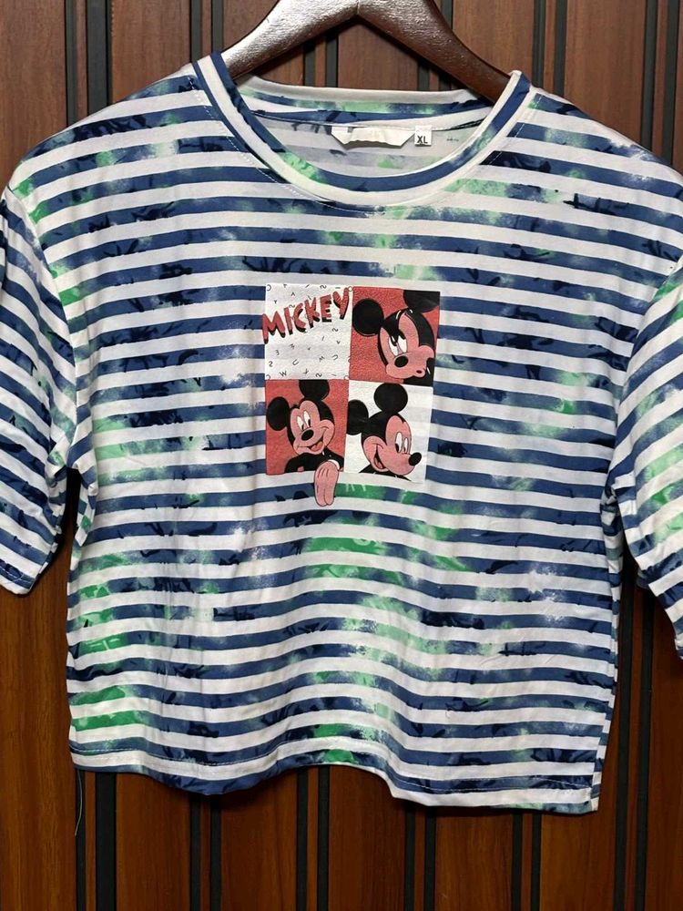 Mickey crop tshirt