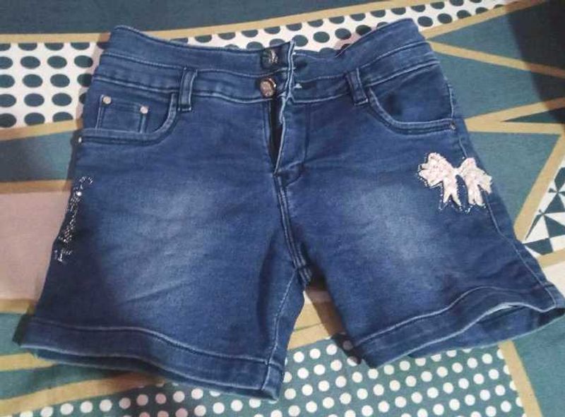 Girls Denim Jean Shorts