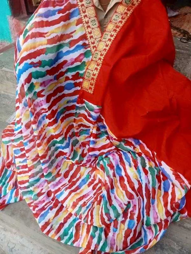 Leheriya Saree