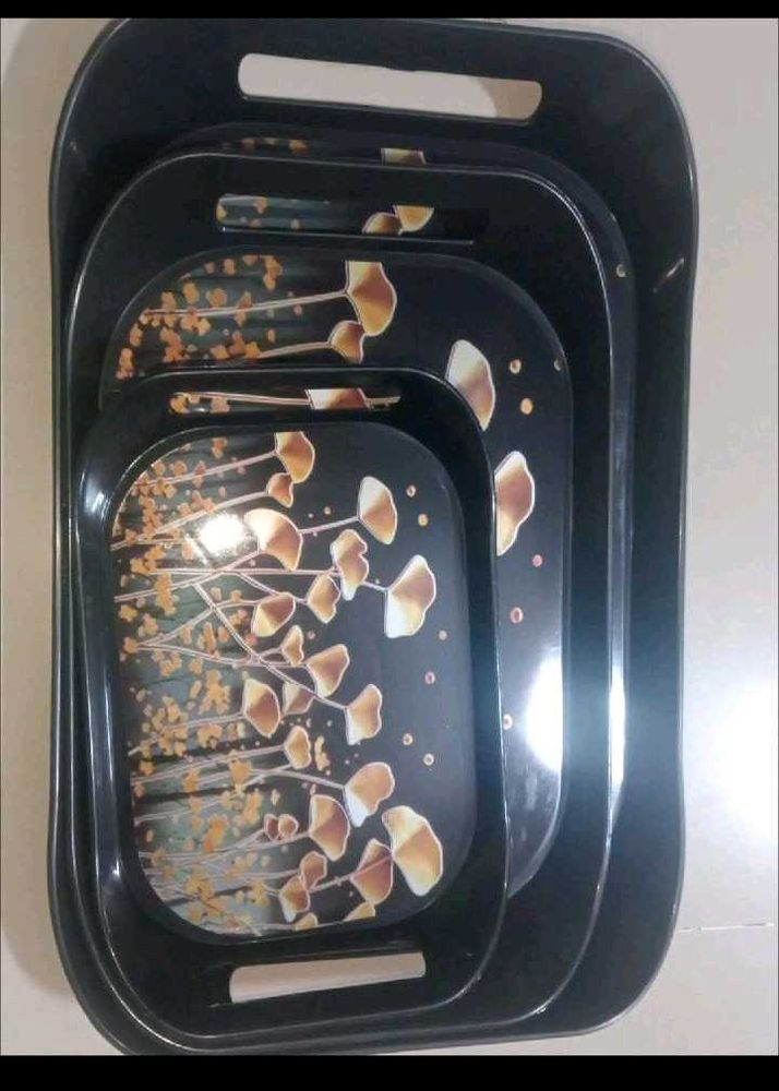 Set Of 3 Serving Trays