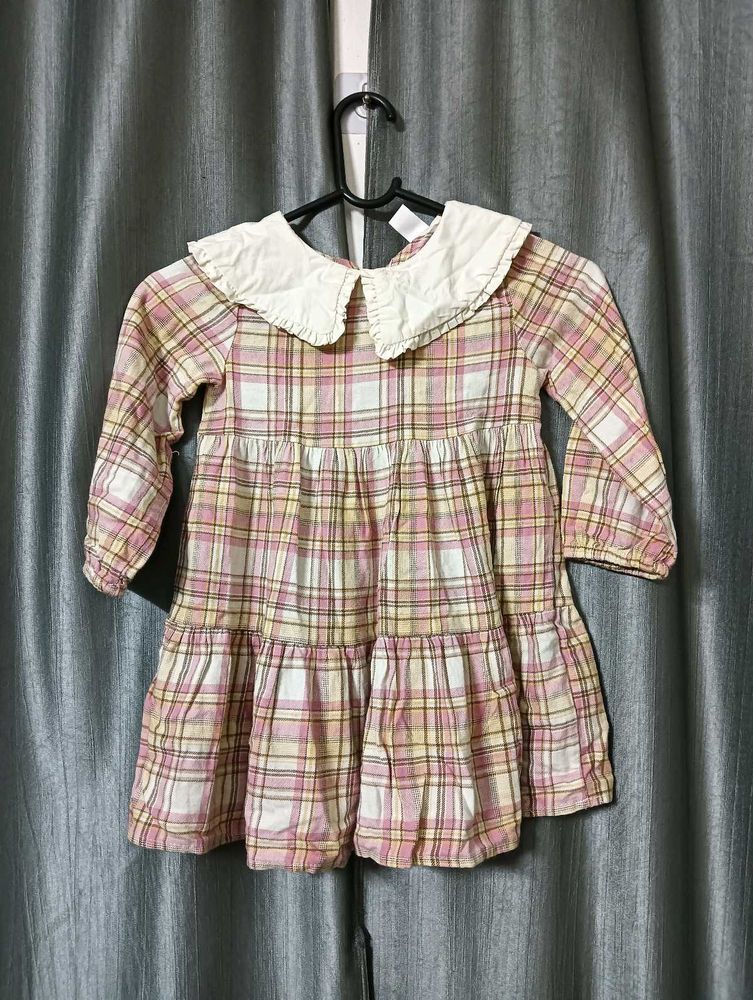 Vintage style Collar frock 💗