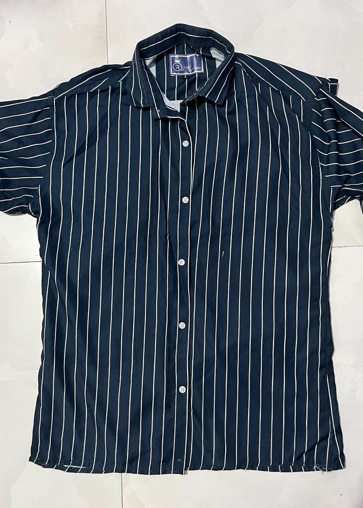 Navy Blue Formal Shirt