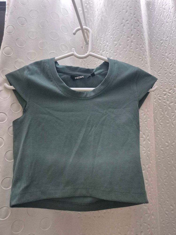 ribbed top and Dress (2)