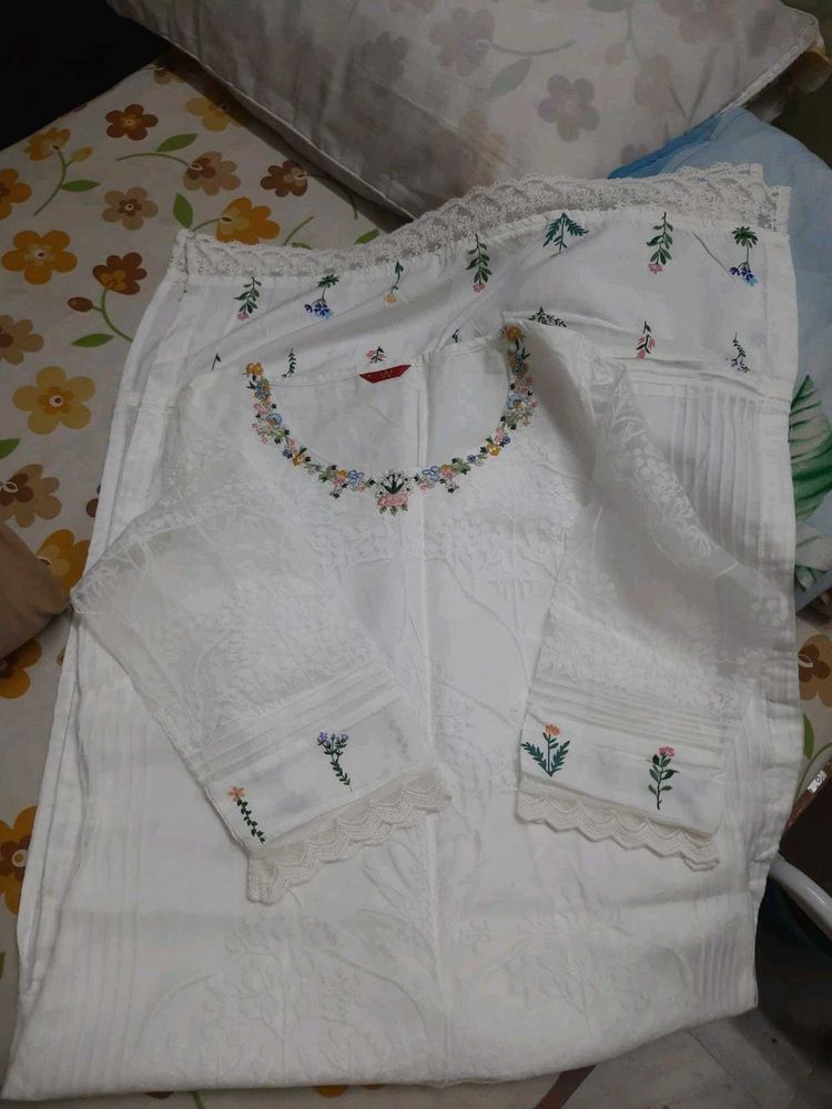 Jacquard Kurta