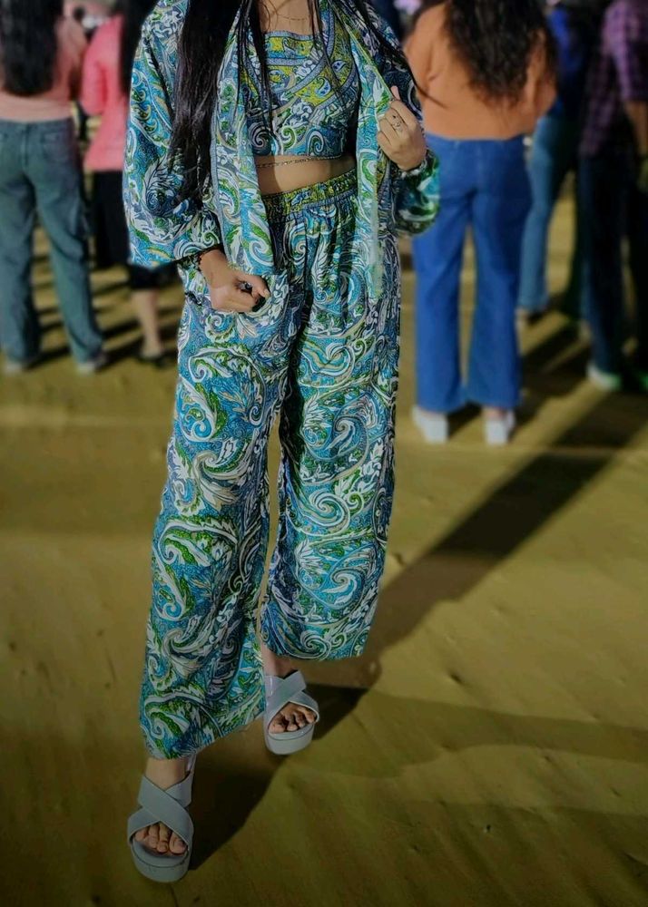 Co-ord Set ( 3 Peice )