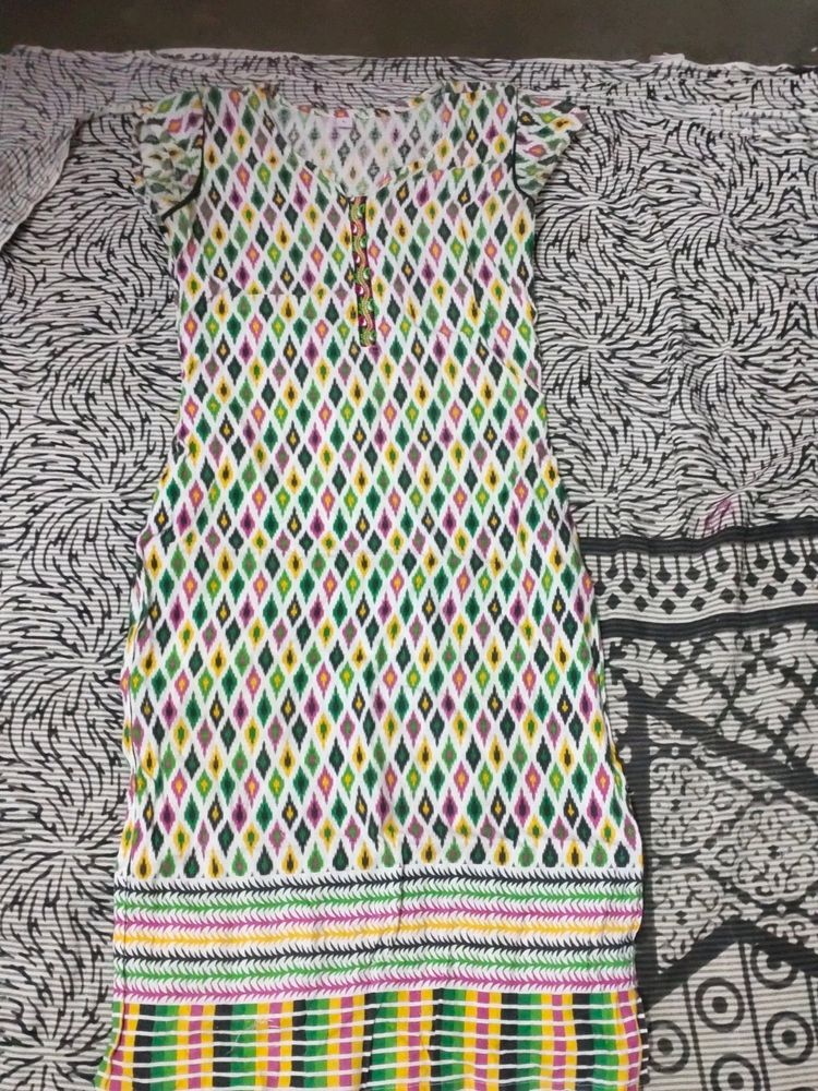 Multi colour kurta