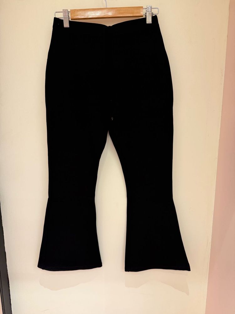 Black Flared Pants