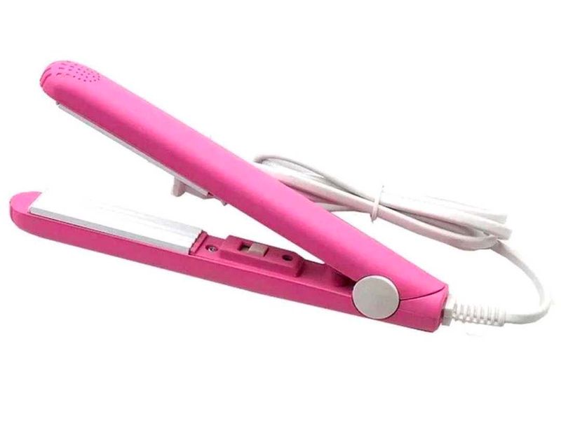 Mini Pink Hair Straightener
