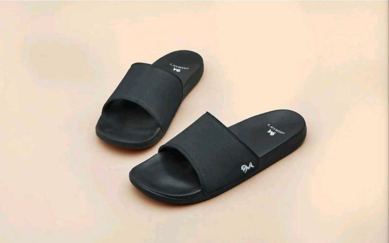 Neeman&#39;s Black Eco Slides Size 41