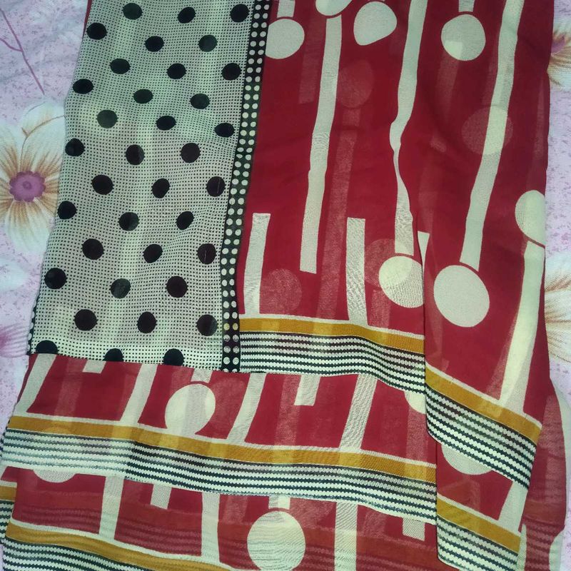 Red Saree