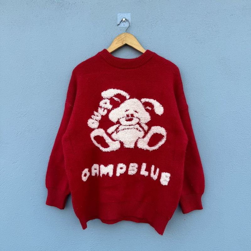 Red Bear Sweater