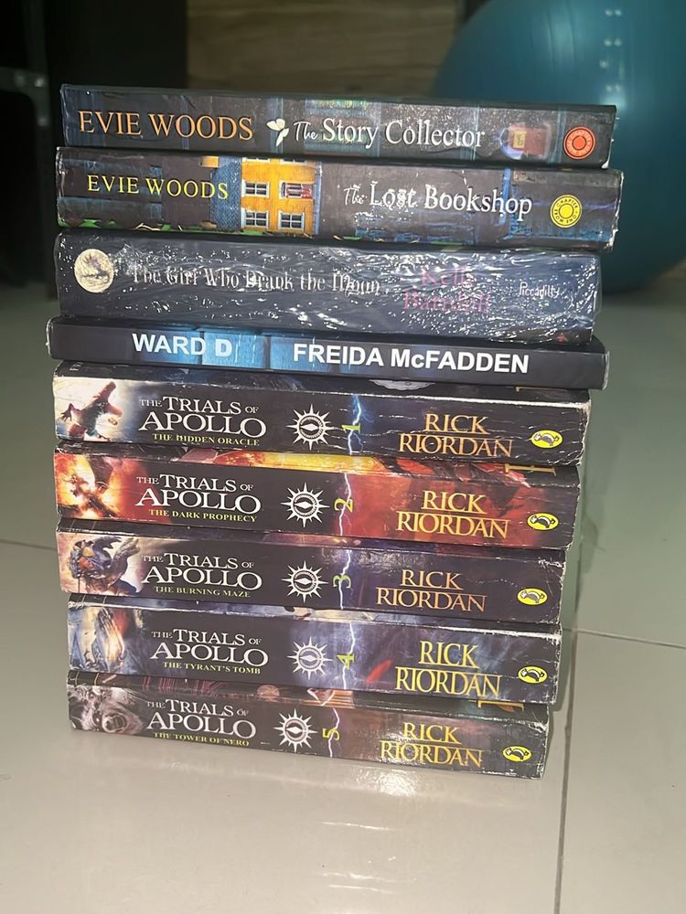 Books Set Of 9