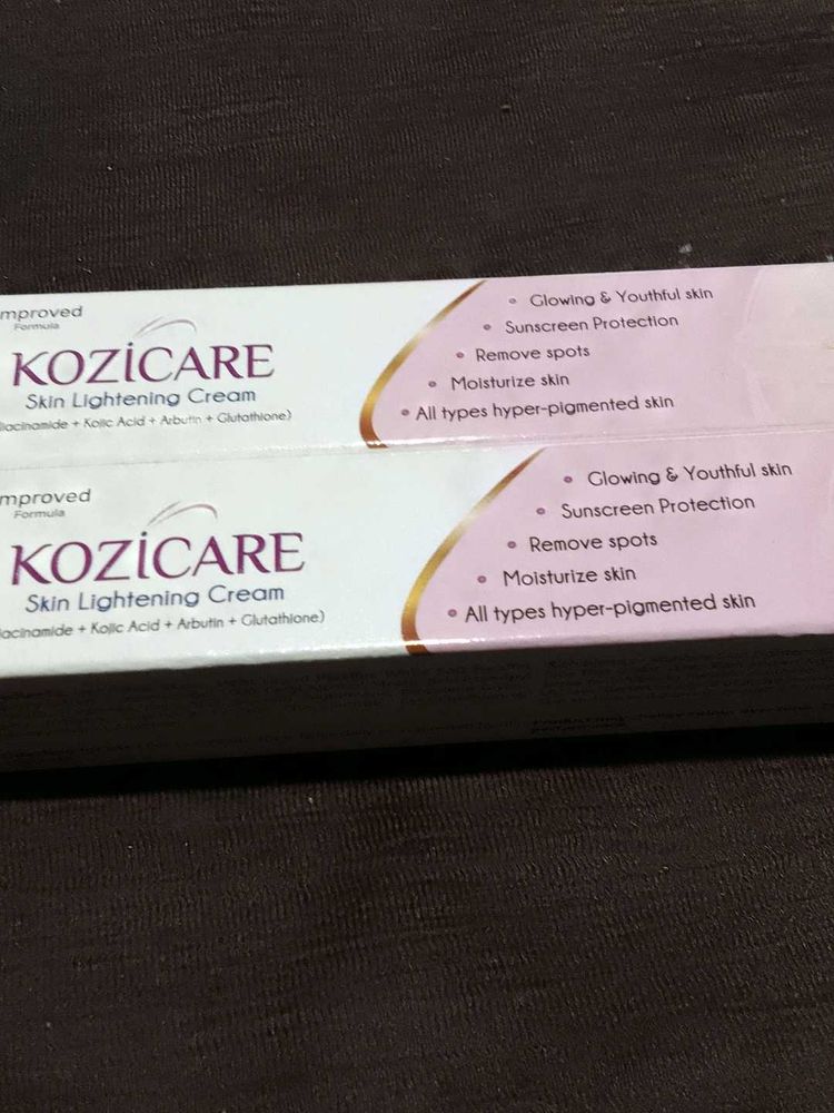 Kozicare Skin Lightening Cream pack of 2