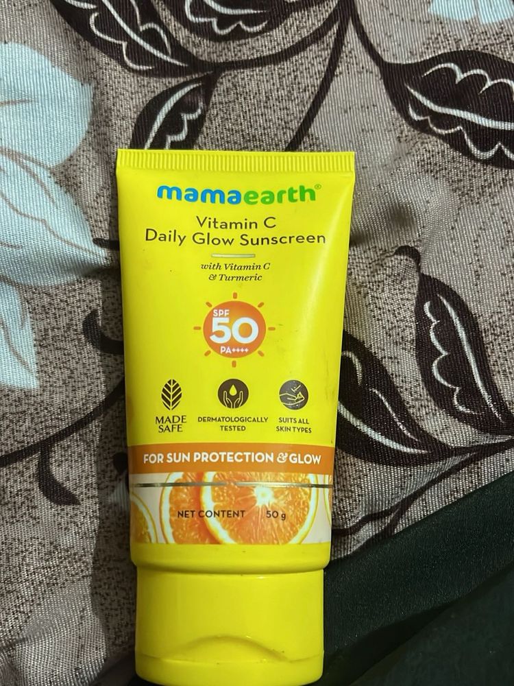 Mamaearth Vitamin C Sunscreen