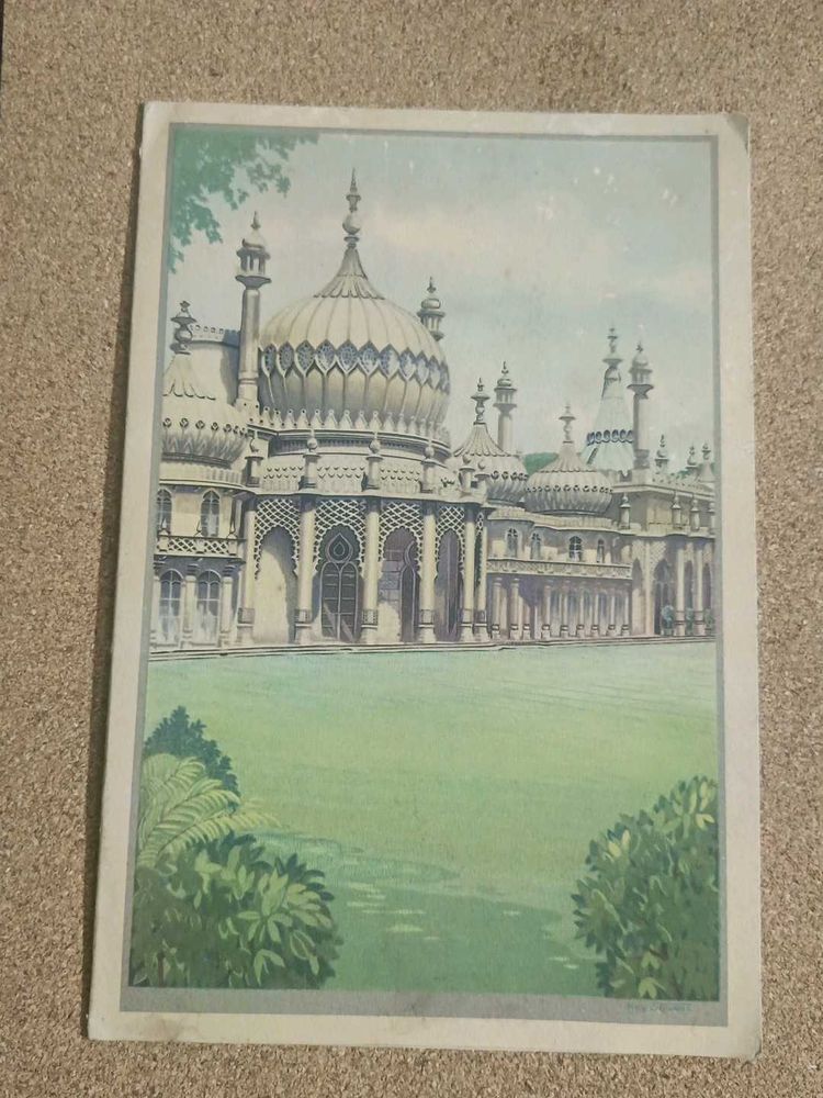 Vintage Brighton Royal Pavilion Print