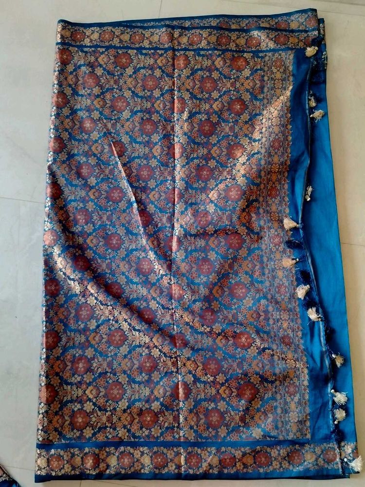 morpankhi colour south pure silk saree