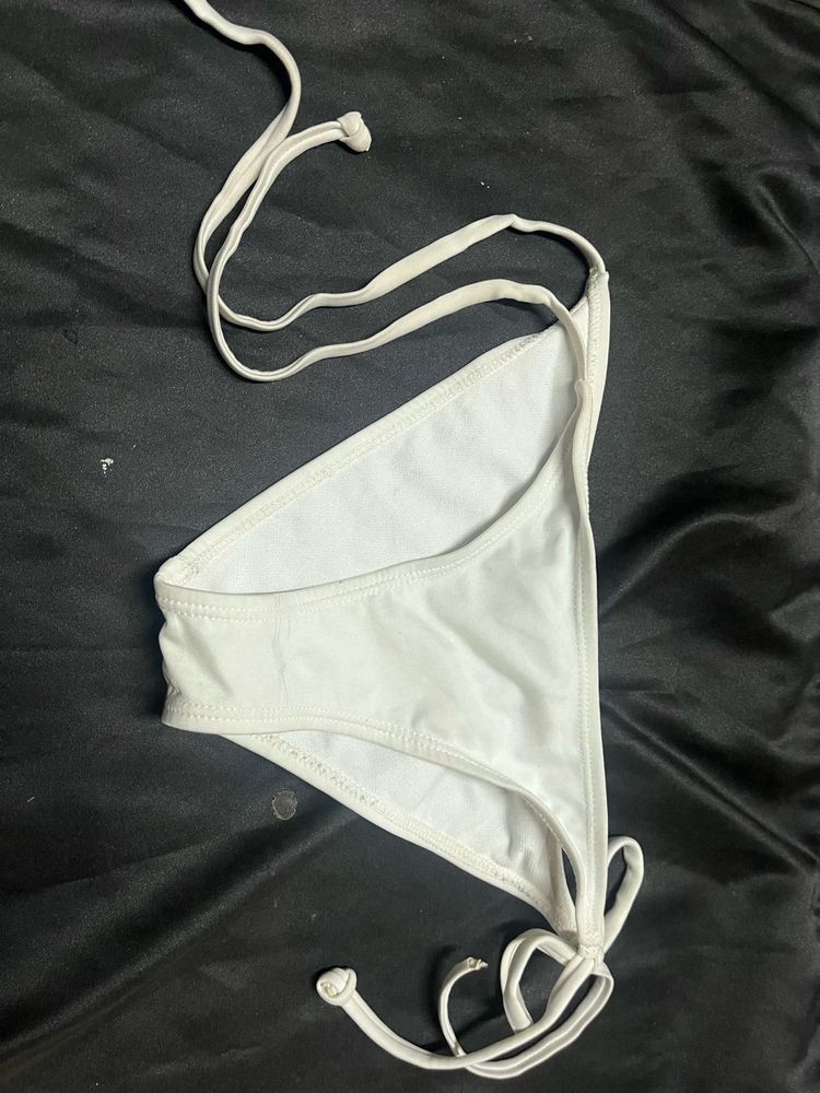 women knot tie swear bikini bottom