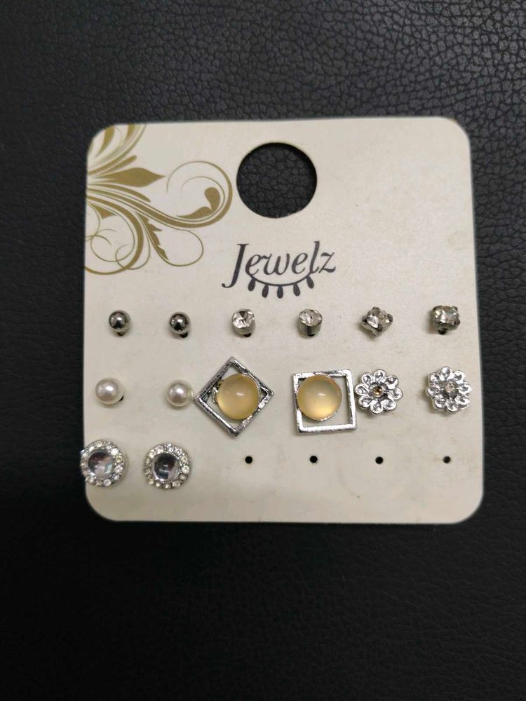 Earrings Set (7 Pairs)