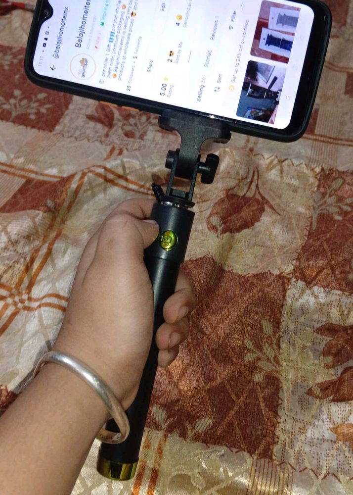 Selfie Stick With On/Off Switch