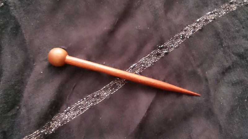 Wooden Hair Stick For Jora
