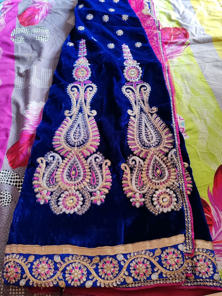 Lahenga Style Saree