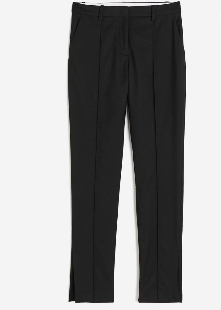 Tailored Trouser With Slit Hem