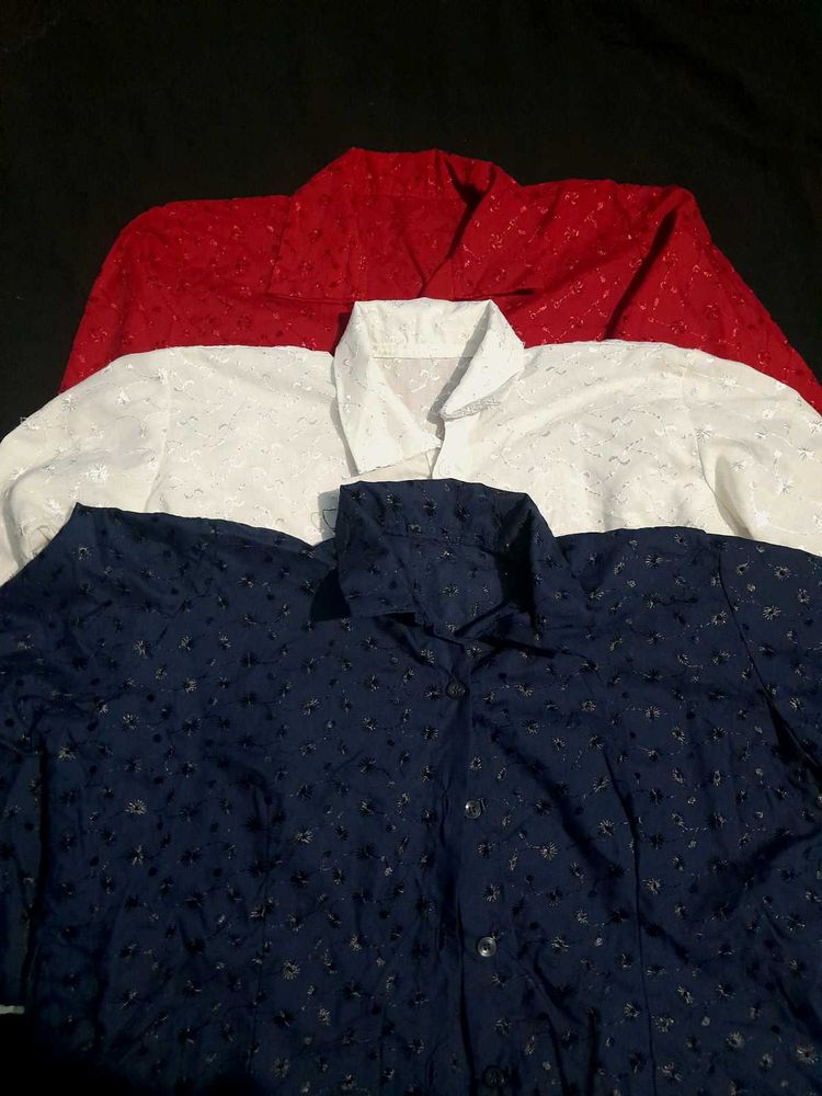 3 Combo Set Of Shirts Buy 1 Get 2