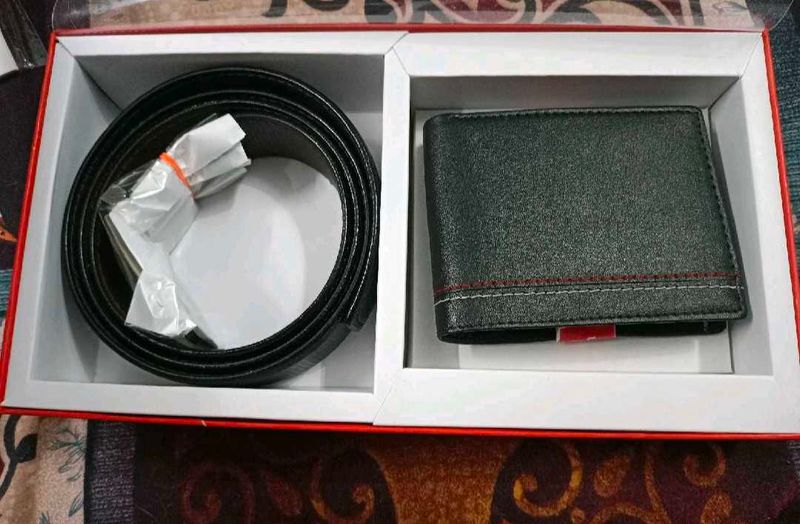 Belt &amp; Wallet Gift Set