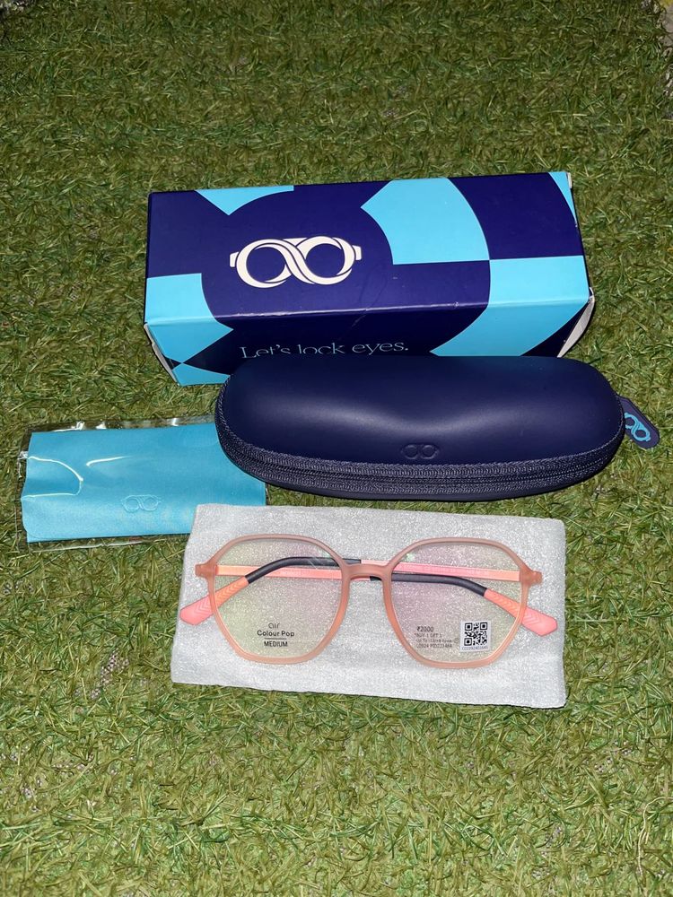 Lenskart Air OnlineTransparent Full Rim Geometric