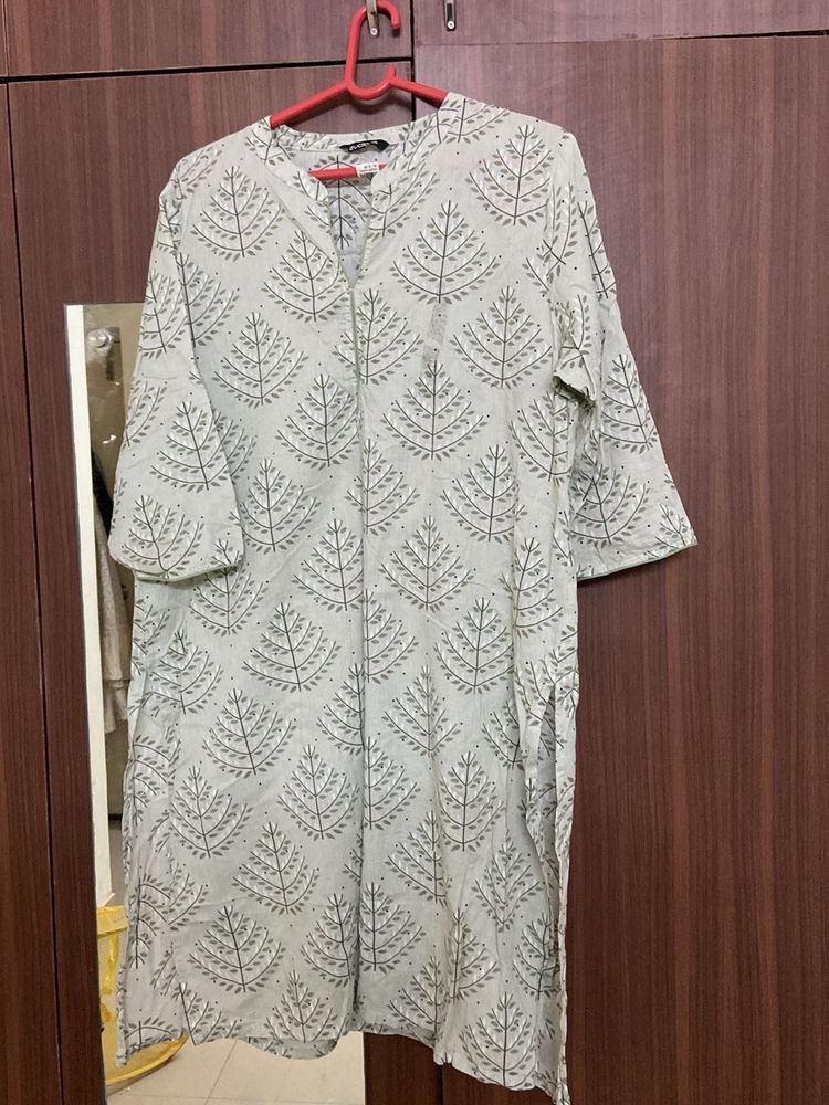 Leaf Print Kurta
