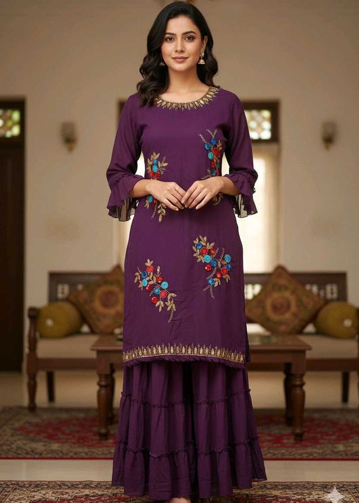 Beautiful  Like New Condition  Kurti Set