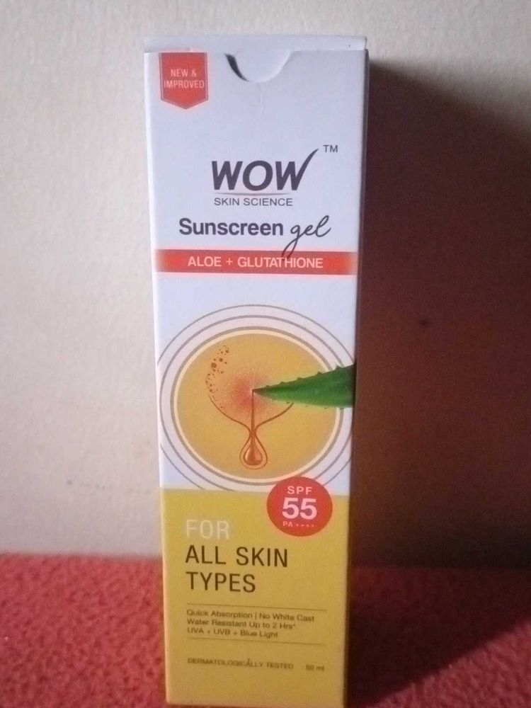 WOW Skin Science Sunscreen Gel