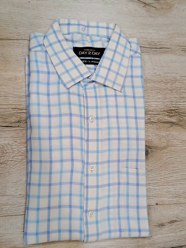 Progress Brand Men Shirt Size 40