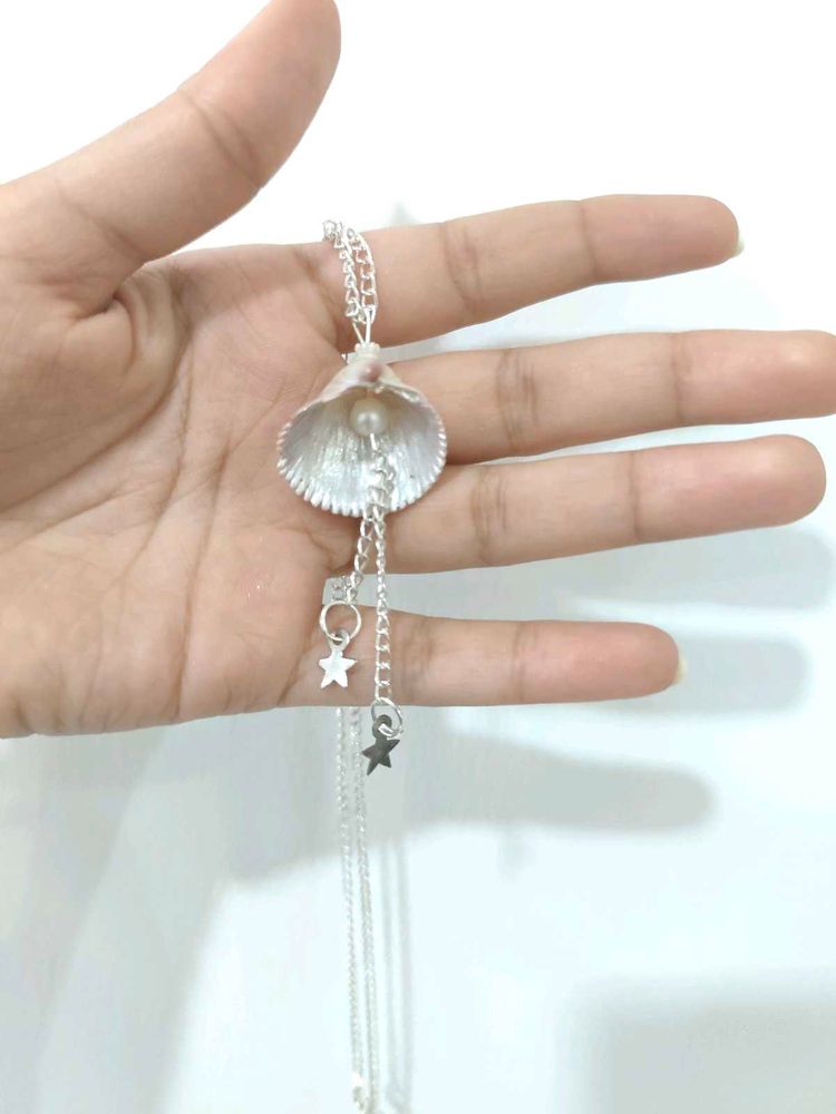 Jellyfish Seashell Necklace