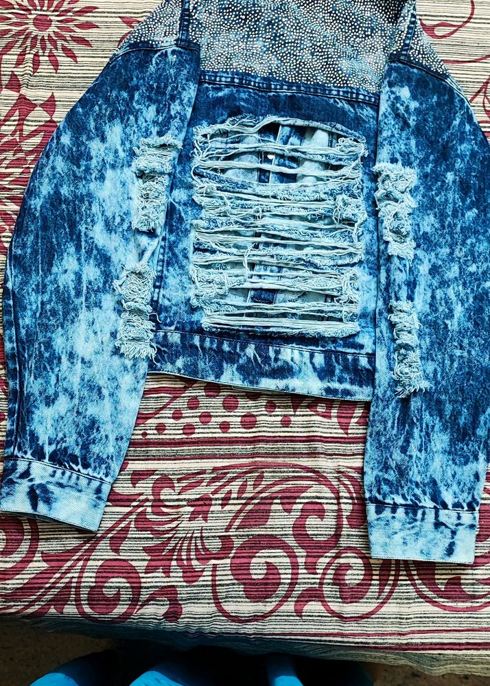 Brand New Stylish Party Wear Denim Jacket