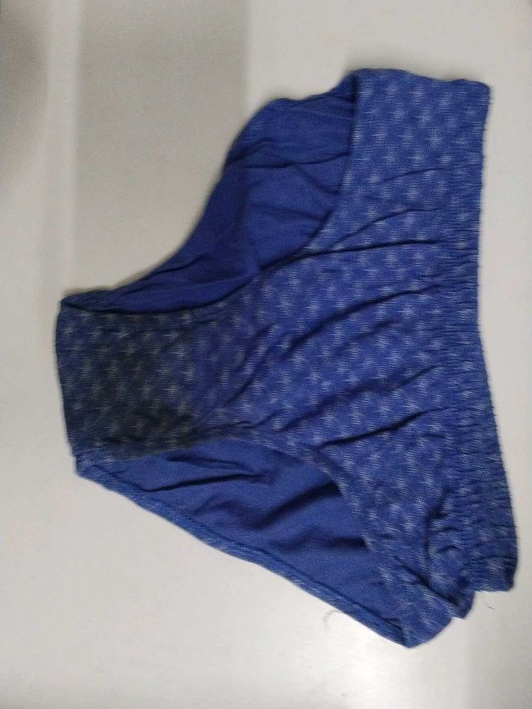 Blue Patterned Innerwear
