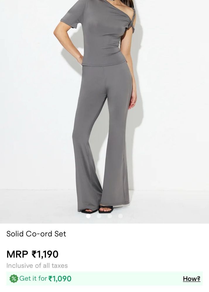 Chic Solid Co-ord Set