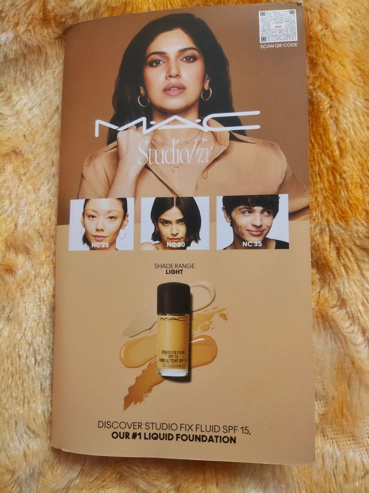 MAC Foundation Samples Pack 3 Shades
