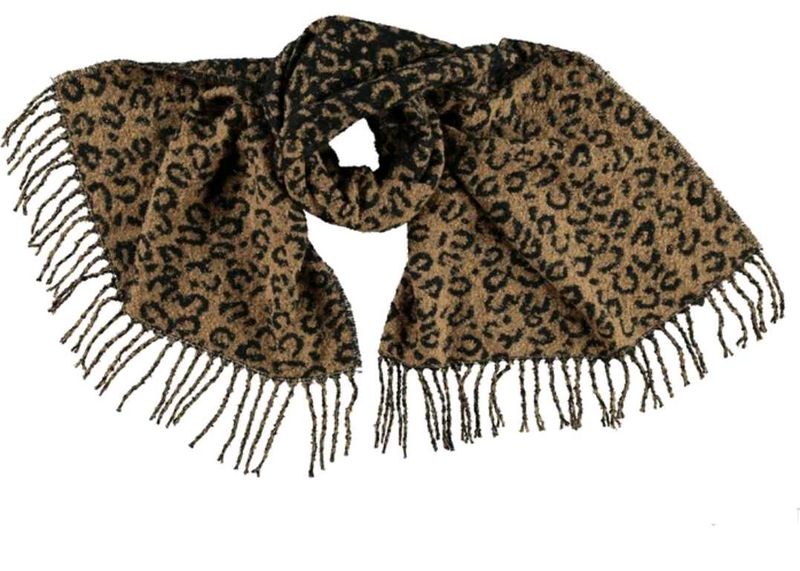 Animal Print Woolen Muffler