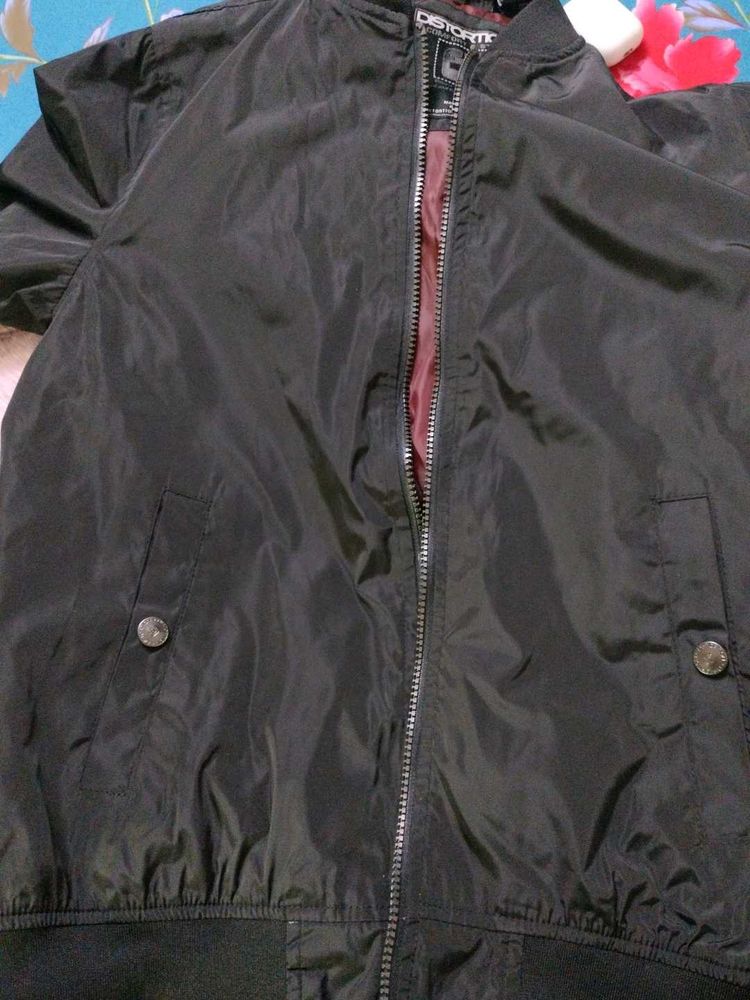 Black Bomber Jacket